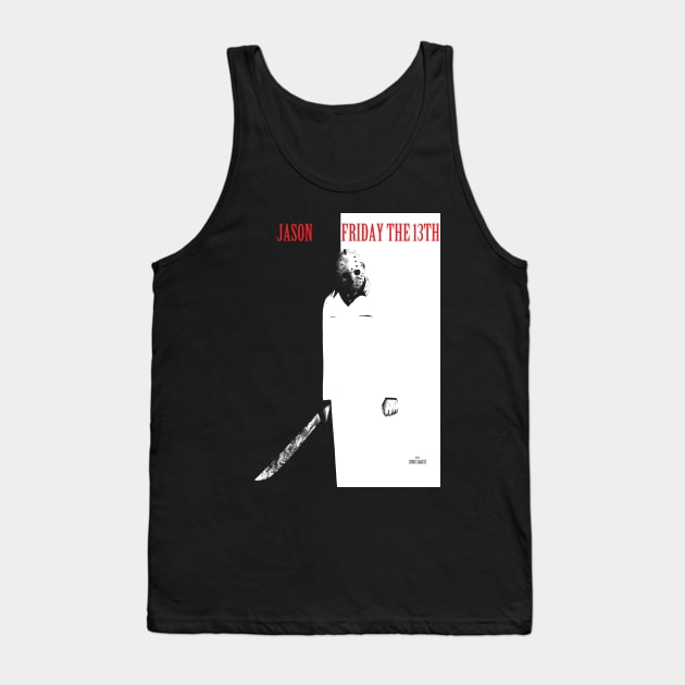 Jason Scarface Tank Top by DougSQ